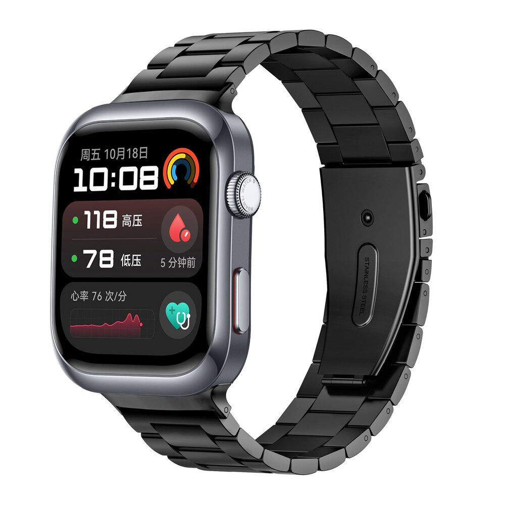 Strap-it Strap-it Bracelet acier Huawei Watch D2 (noir) Strap-it Strap-it Bracelet acier Huawei Watch D2 (noir)