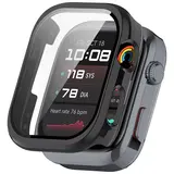 Strap-it Coque rigide avec verre Huawei Watch D2 (noir)