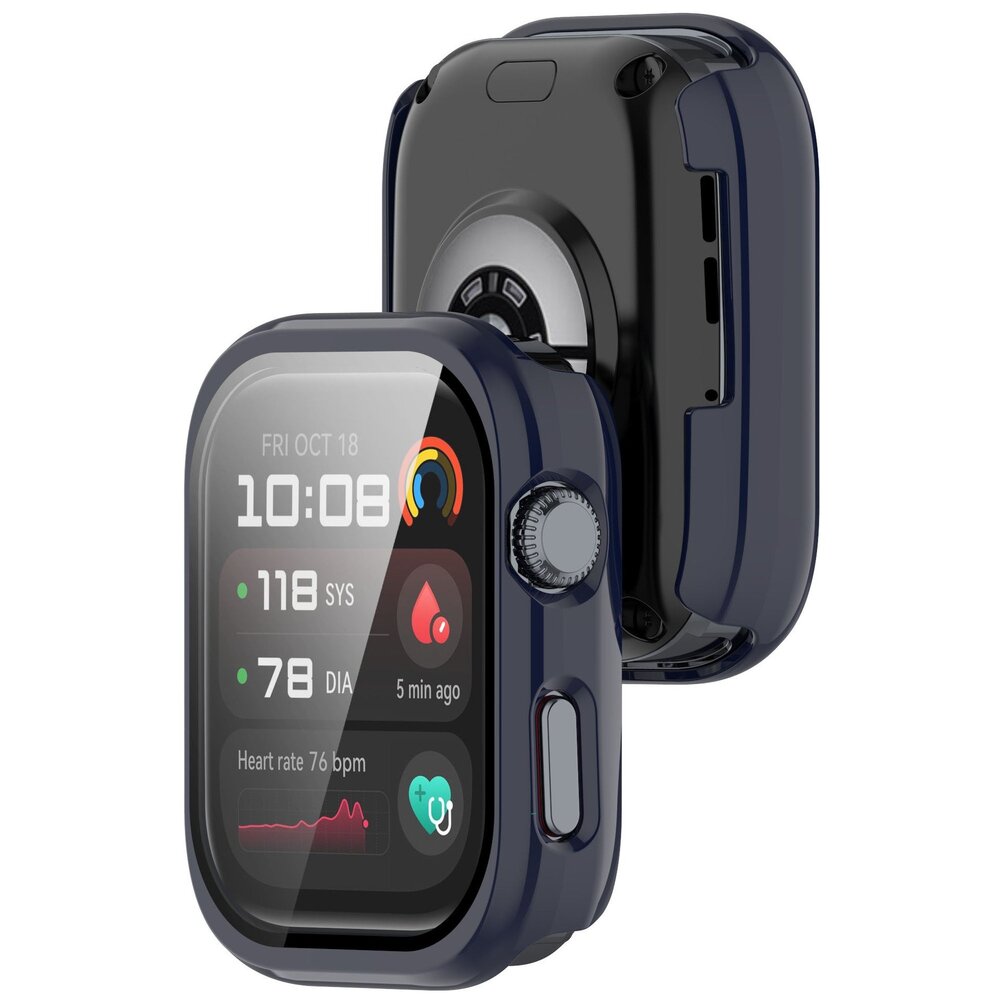 Strap-it Strap-it Coque rigide avec verre Huawei Watch D2 (bleu)