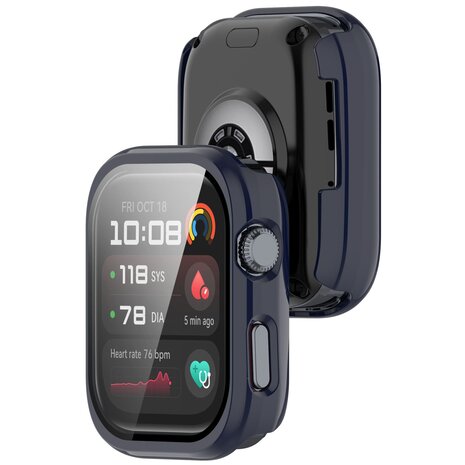 Strap-it Strap-it Coque rigide avec verre Huawei Watch D2 (bleu)