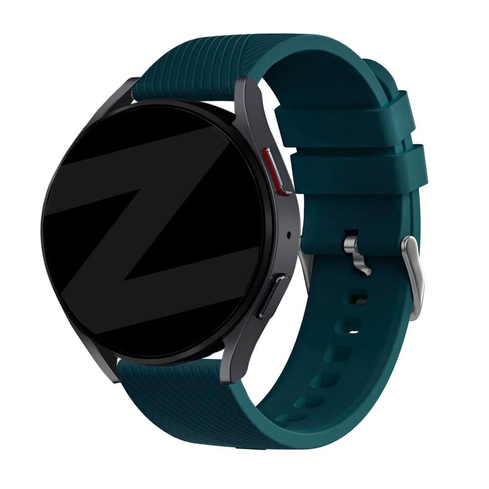 Bandz Bandz Bracelet silicone 'Deluxe' OnePlus Watch 3 (vert foncé)