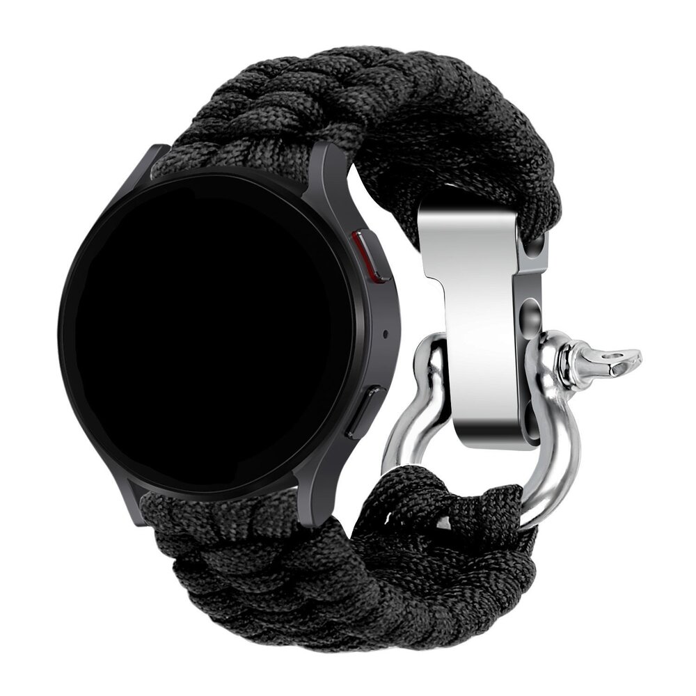 Strap-it Strap-it Bracelet nylon cordage OnePlus Watch 3 (noir) Strap-it Strap-it Bracelet nylon cordage OnePlus Watch 3 (noir)