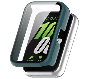 Strap-it Coque rigide avec verre Samsung Galaxy Fit 3 (vert sapin)