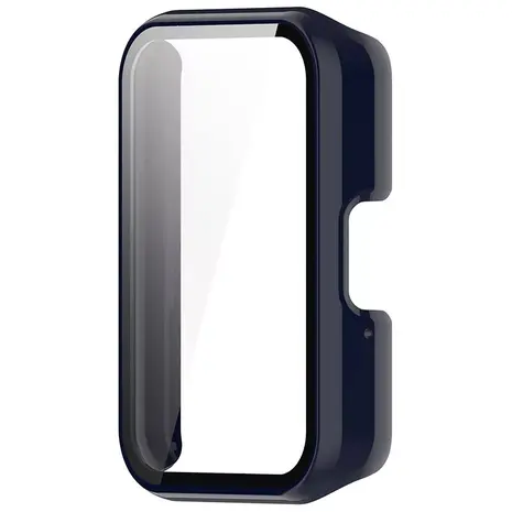 Strap-it Strap-it Coque rigide avec verre Samsung Galaxy Fit 3 (bleu foncé)