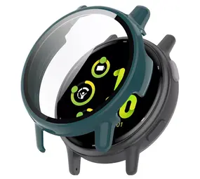 Strap-it Coque rigide avec verre Garmin Vivoactive 5 (vert)