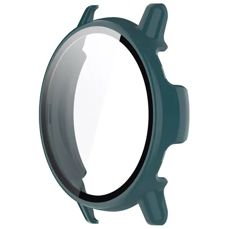 Strap-it Strap-it Coque rigide avec verre Garmin Vivoactive 5 (vert)