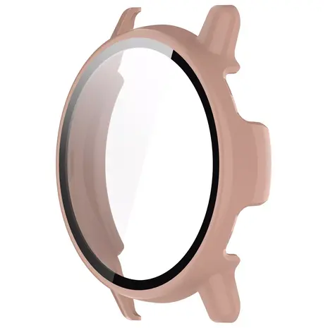 Strap-it Strap-it Coque rigide avec verre Garmin Vivoactive 5 (rose)