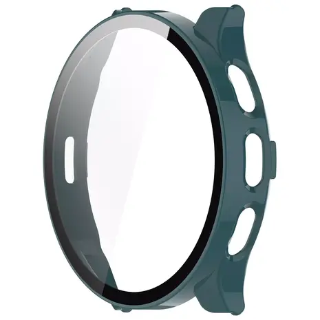 Strap-it Strap-it Coque rigide avec verre Garmin Venu 3 (vert)