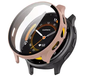 Strap-it Coque rigide avec verre Garmin Venu 3s (rose)