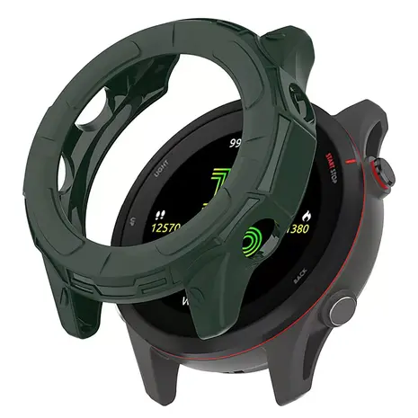 Strap-it Strap-it Coque de protection Garmin Forerunner 255 (vert)