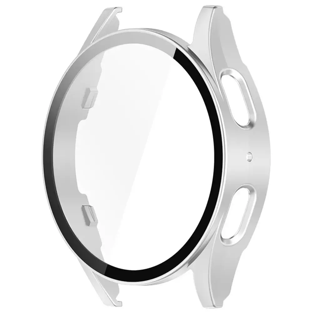Strap-it Strap-it Coque rigide avec verre Samsung Galaxy Watch 7 40mm (argent)