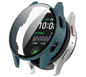Strap-it Coque rigide avec verre Samsung Galaxy Watch 7 44mm (vert sapin)