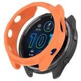 Strap-it Coque TPU robuste Garmin Forerunner 965 (orange)