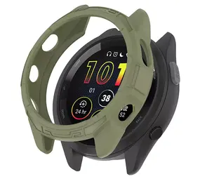 Strap-it Coque TPU robuste Garmin Forerunner 265 (vert)