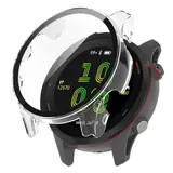 Strap-it Coque rigide avec verre Garmin Forerunner 255 (transparent)