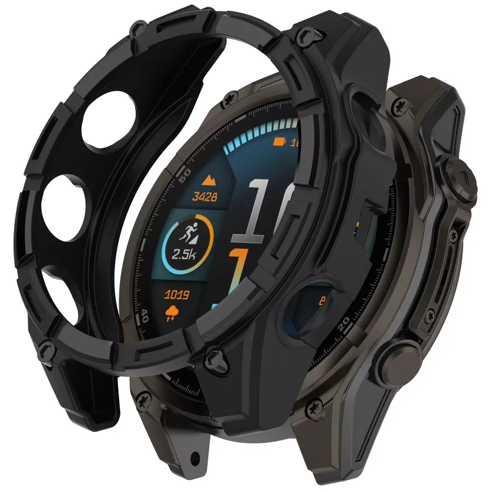Strap-it Strap-it Coque TPU robuste Garmin Fenix 8 - 51mm AMOLED (noir)