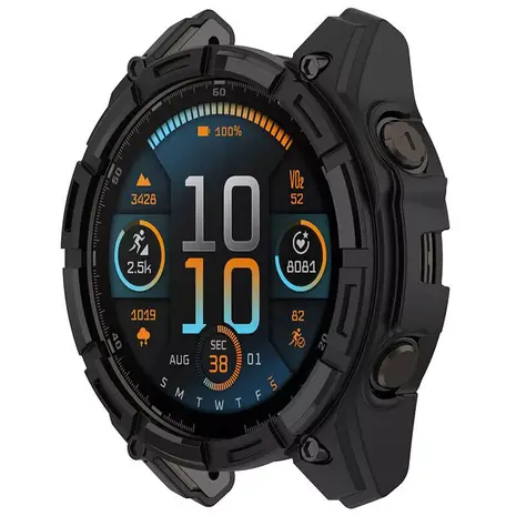 Strap-it Strap-it Coque TPU robuste Garmin Fenix 8 - 51mm AMOLED (noir)