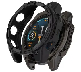 Strap-it Coque TPU robuste Garmin Fenix 8 - 47mm SOLAR (noir)