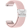 Strap-it Strap-it Bracelet tressé Withings ScanWatch 2 - 38mm avec P-boucle (rose)