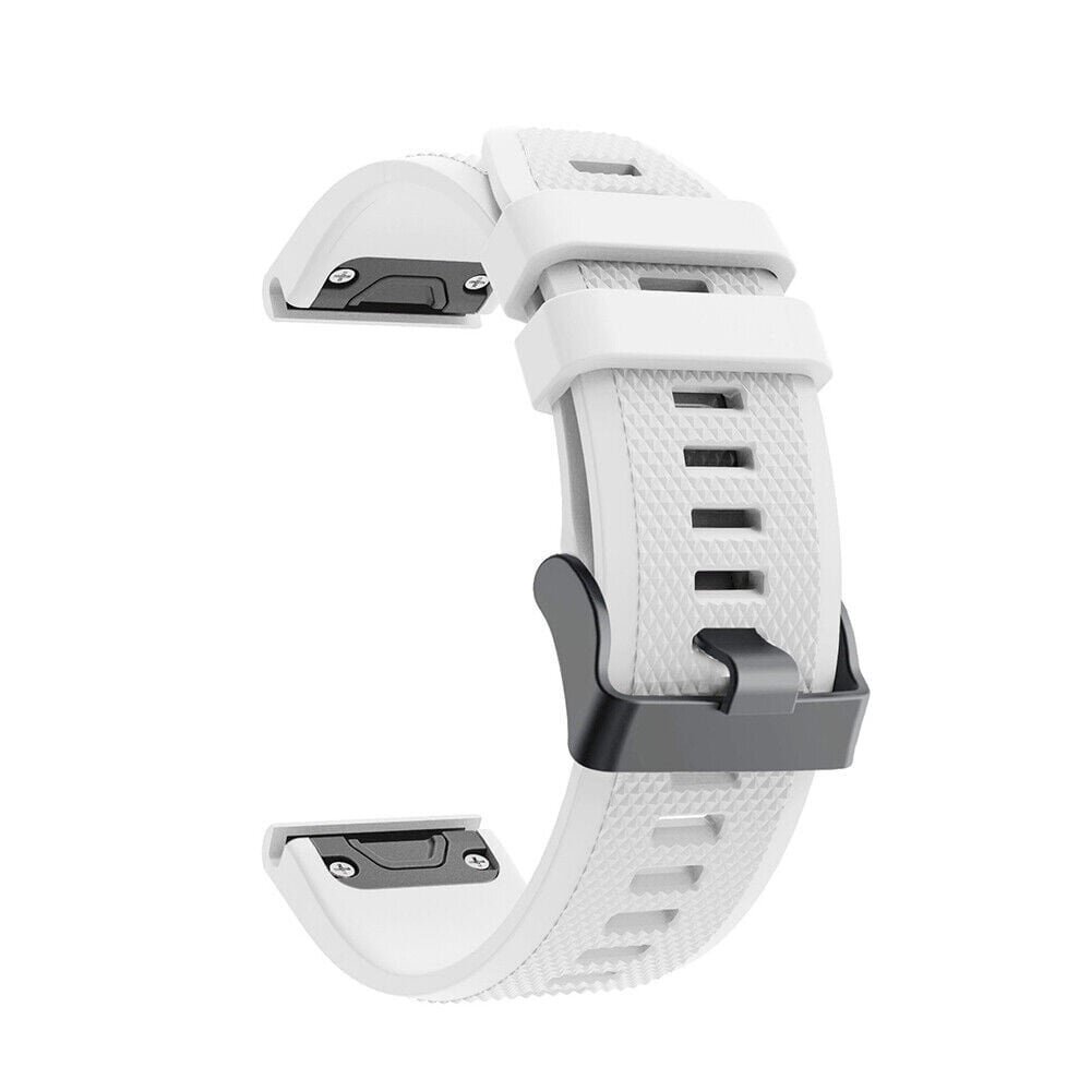 Strap-it Strap-it Bracelet silicone Garmin Tactix 8 - 47mm (blanc)