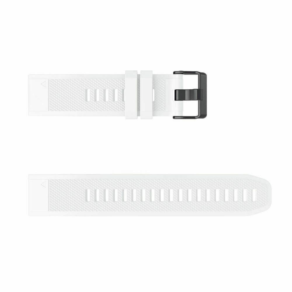 Strap-it Strap-it Bracelet silicone Garmin Tactix 8 - 47mm (blanc)