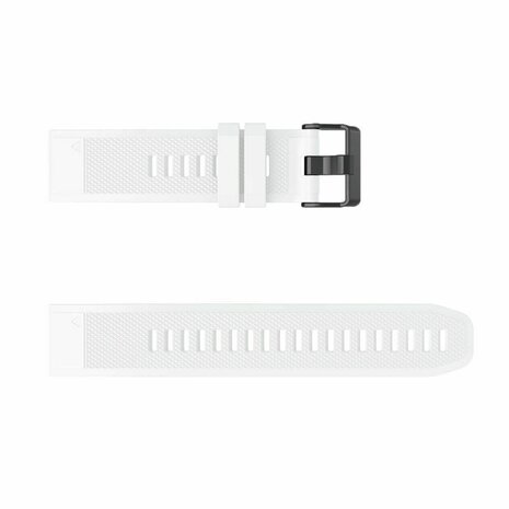 Strap-it Strap-it Bracelet silicone Garmin Tactix 8 - 47mm (blanc)