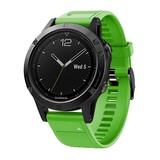 Strap-it Bracelet silicone Garmin Tactix 8 - 47mm (vert)