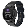 Strap-it Strap-it Bracelet hybride nylon Garmin Tactix 8 - 47mm (bleu) Strap-it Strap-it Bracelet hybride nylon Garmin Tactix 8 - 47mm (bleu)