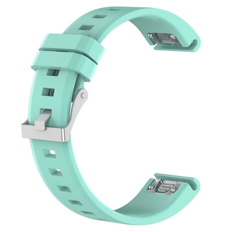 Strap-it Strap-it Bracelet silicone brillant Garmin Tactix 8 - 47mm (aqua)