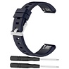 Strap-it Strap-it Bracelet silicone brillant Garmin Tactix 8 - 47mm (bleu foncé) Strap-it Strap-it Bracelet silicone brillant Garmin Tactix 8 - 47mm (bleu foncé)