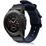 Strap-it Bracelet nylon boucle Garmin Tactix 8 - 47mm (bleu)