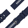 Strap-it Bandz Bracelet silicone boucle Garmin Tactix 8 - 47mm (bleu foncé)