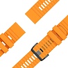 Strap-it Bandz Bracelet silicone boucle Garmin Tactix 8 - 47mm (orange)