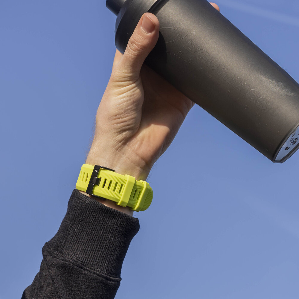 Strap-it Strap-it Bracelet silicone Garmin Tactix 7 (vert clair)