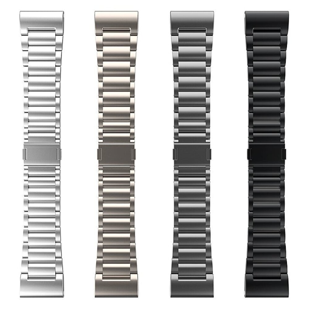 Strap-it Strap-it Bracelet en titane magnétique Garmin Tactix 7 (noir)