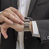Strap-it Strap-it Bracelet en titane magnétique Garmin Tactix 7 (argent) Strap-it Strap-it Bracelet en titane magnétique Garmin Tactix 7 (argent)
