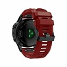 Strap-it Strap-it Bracelet silicone Garmin Tactix 7 Pro (rouge) Strap-it Strap-it Bracelet silicone Garmin Tactix 7 Pro (rouge)