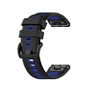 Strap-it Strap-it Bracelet à boucle sport Garmin Tactix 7 Pro (noir/bleu) Strap-it Strap-it Bracelet à boucle sport Garmin Tactix 7 Pro (noir/bleu)