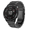 Strap-it Strap-it Bracelet acier Garmin Tactix 7 Pro (noir) Strap-it Strap-it Bracelet acier Garmin Tactix 7 Pro (noir)