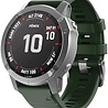Strap-it Strap-it Bracelet silicone Garmin Tactix 8 - 51mm (vert foncé) Strap-it Strap-it Bracelet silicone Garmin Tactix 8 - 51mm (vert foncé)