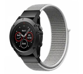 Strap-it Bracelet nylon Garmin Tactix 8 - 51mm (coquillage)