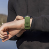 Bandz Bracelet silicone à boucle Garmin Tactix 8 - 51mm (vert foncé) Bandz Bracelet silicone à boucle Garmin Tactix 8 - 51mm (vert foncé)