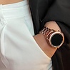 Strap-it Strap-it Bracelet acier Garmin Vivomove 3s - 39 mm - or rose Strap-it Strap-it Bracelet acier Garmin Vivomove 3s - 39 mm - or rose