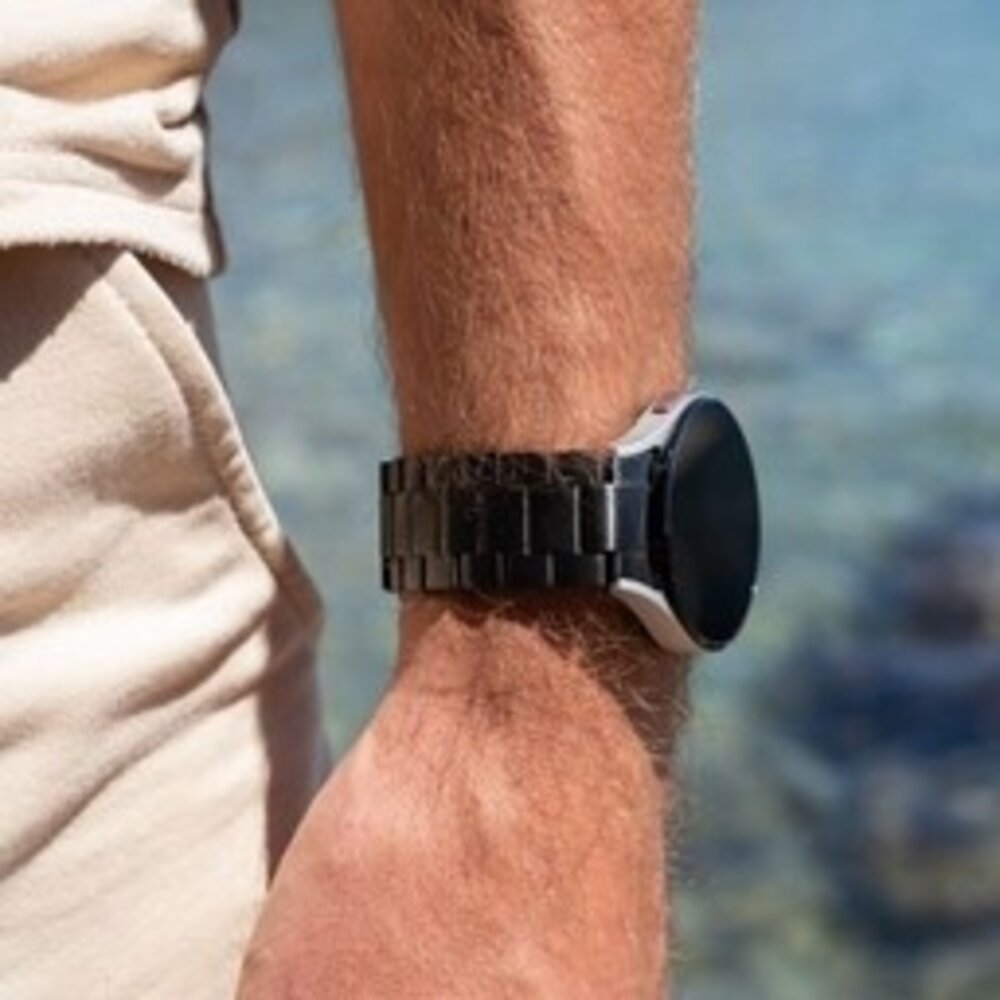 Strap-it Strap-it Bracelet titane Samsung Galaxy Watch 6 - 44mm (noir)