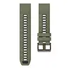 Strap-it Strap-it Bracelet à boucle sport Garmin Tactix 8 - 51mm (vert olive/noir) Strap-it Strap-it Bracelet à boucle sport Garmin Tactix 8 - 51mm (vert olive/noir)
