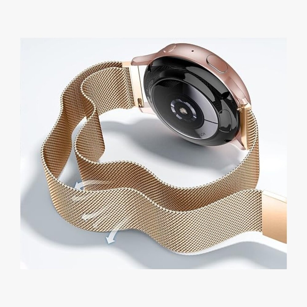 Strap-it Strap-it Bracelet Milanais Huawei Watch GT 3 42mm (champagne)