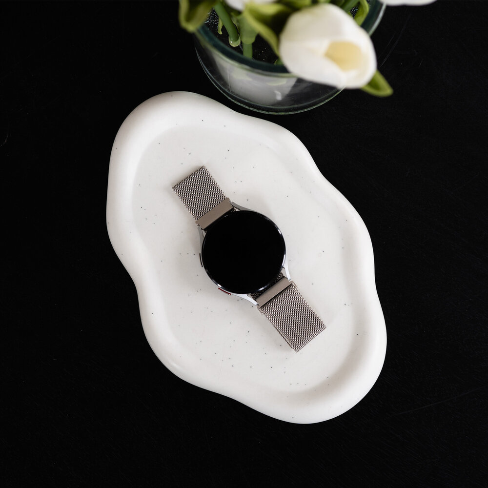 Strap-it Strap-it Bracelet milanais Samsung Galaxy Watch 6 - 40mm (lumière stellaire)