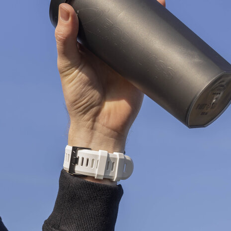 Strap-it Strap-it Bracelet silicone Garmin Fenix ​​​​5x / 6x (blanc)