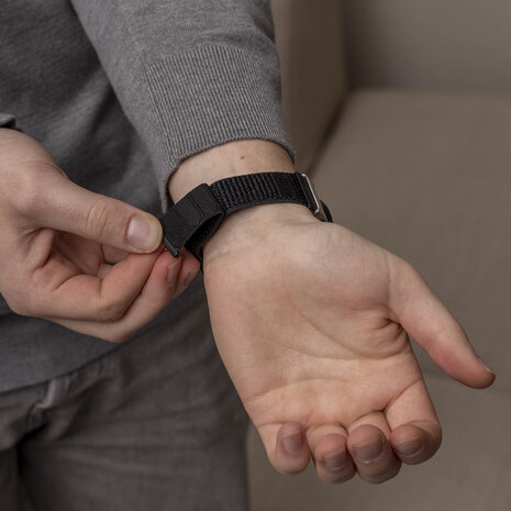 Strap-it Strap-it Bracelet nylon Garmin Fenix ​​​​5x / 6x (noir)