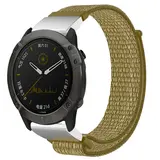 Strap-it Bracelet nylon Garmin Fenix ​​​​5x / 6x (vert olive)